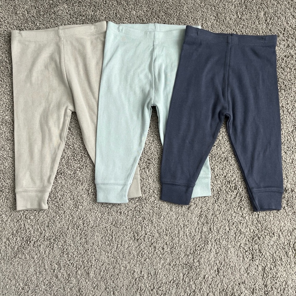 Cloud Island Boys Pants 3 Pieces Size 6-9M-NWOT